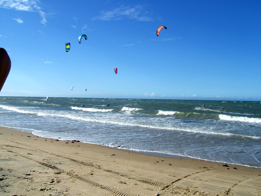 vacanze ,divertimento e downwind 